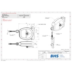 Wall mounted hose reels SR17A