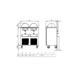 Ice cream making machine - showcase GLS2