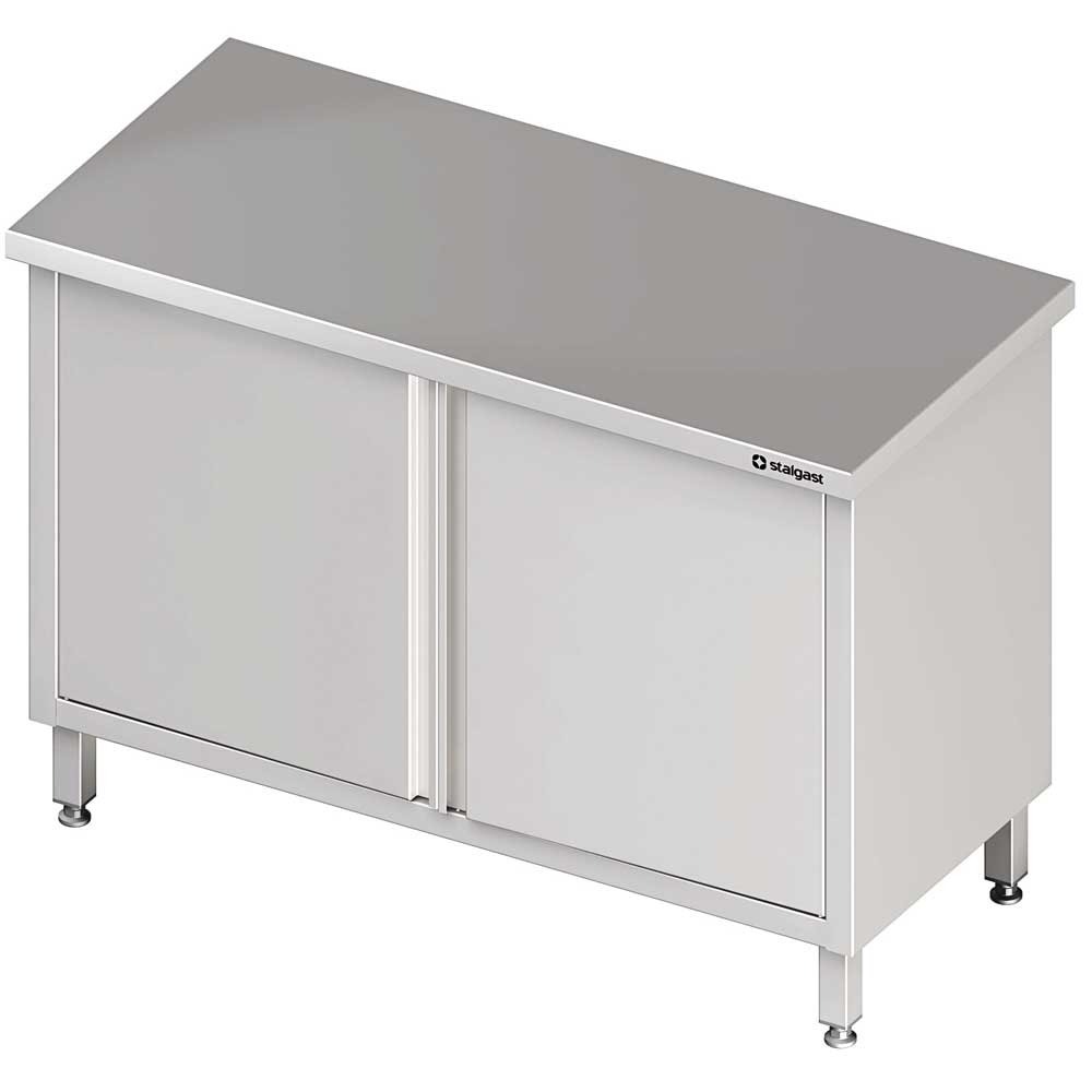 Stainless steel cabinet with 2 door