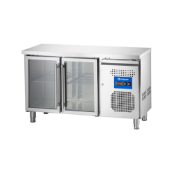 REFRIGERATED COUNTER WITH GLASS DOOR 228L