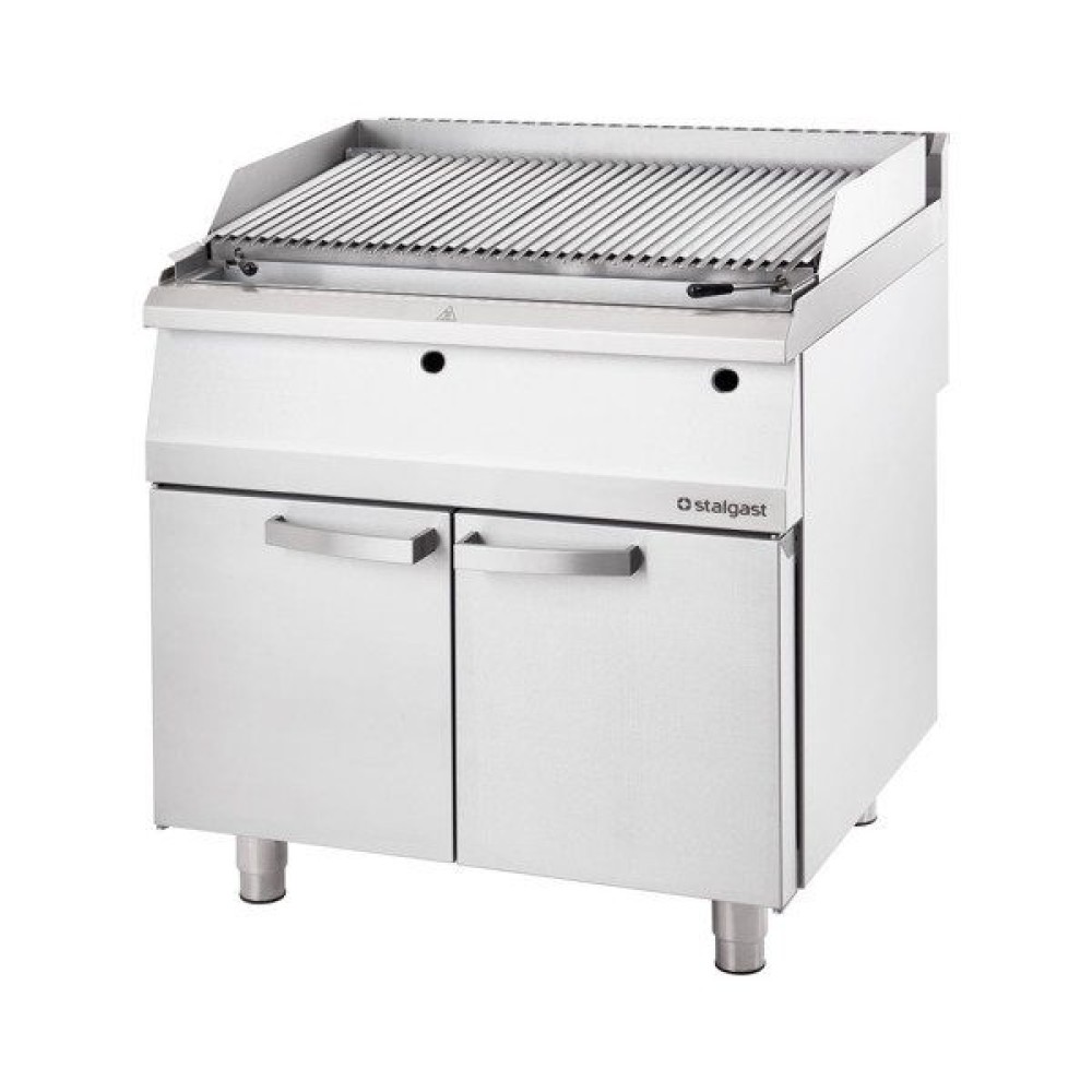 Charcoal grill gas 800 mm