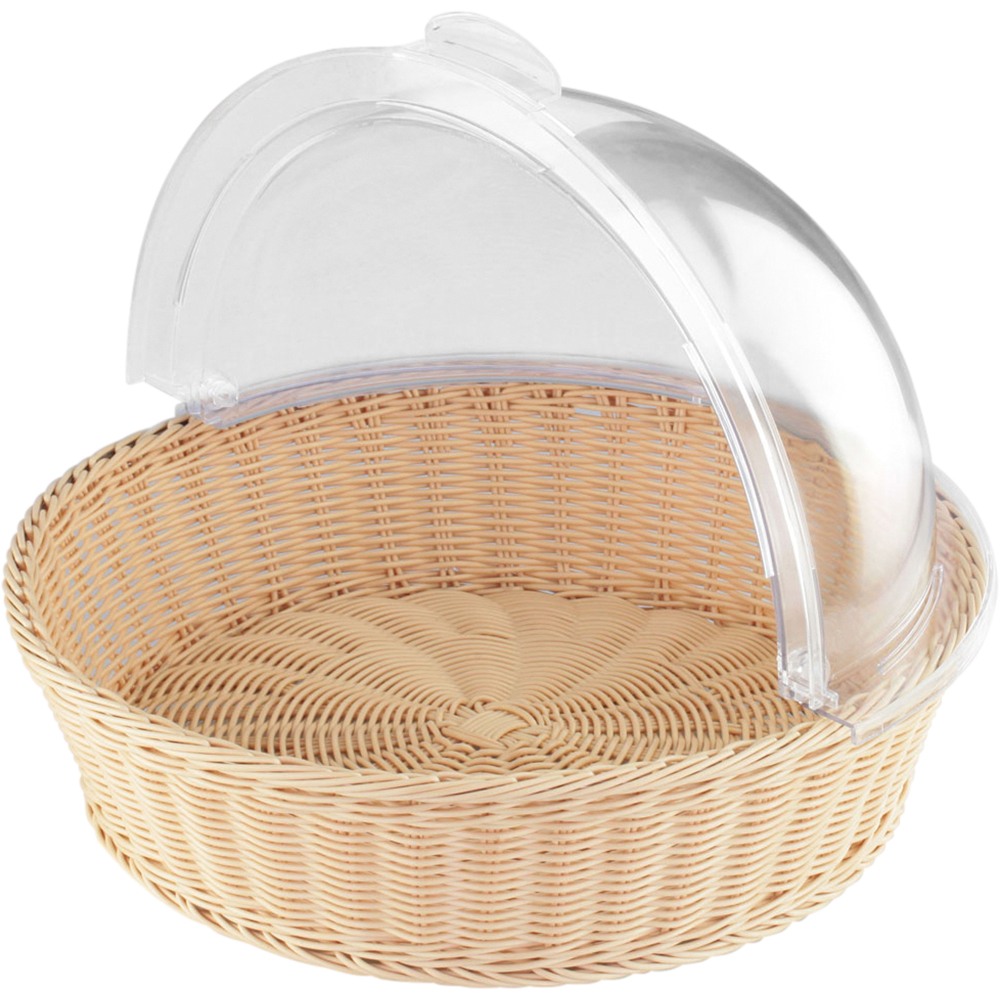 Bread basket with lid