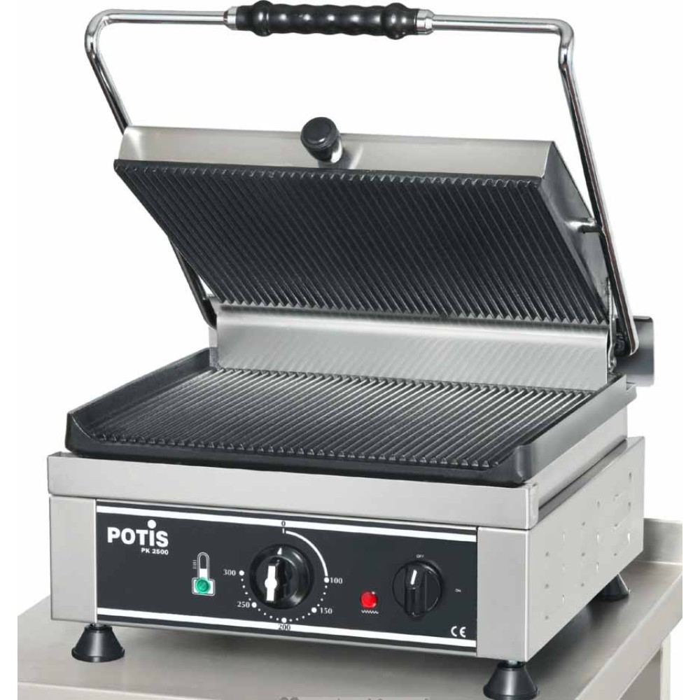 Contact grill Potis 2745E grooved/grooved