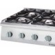 Gas stove with 6 burners 32,5 kW