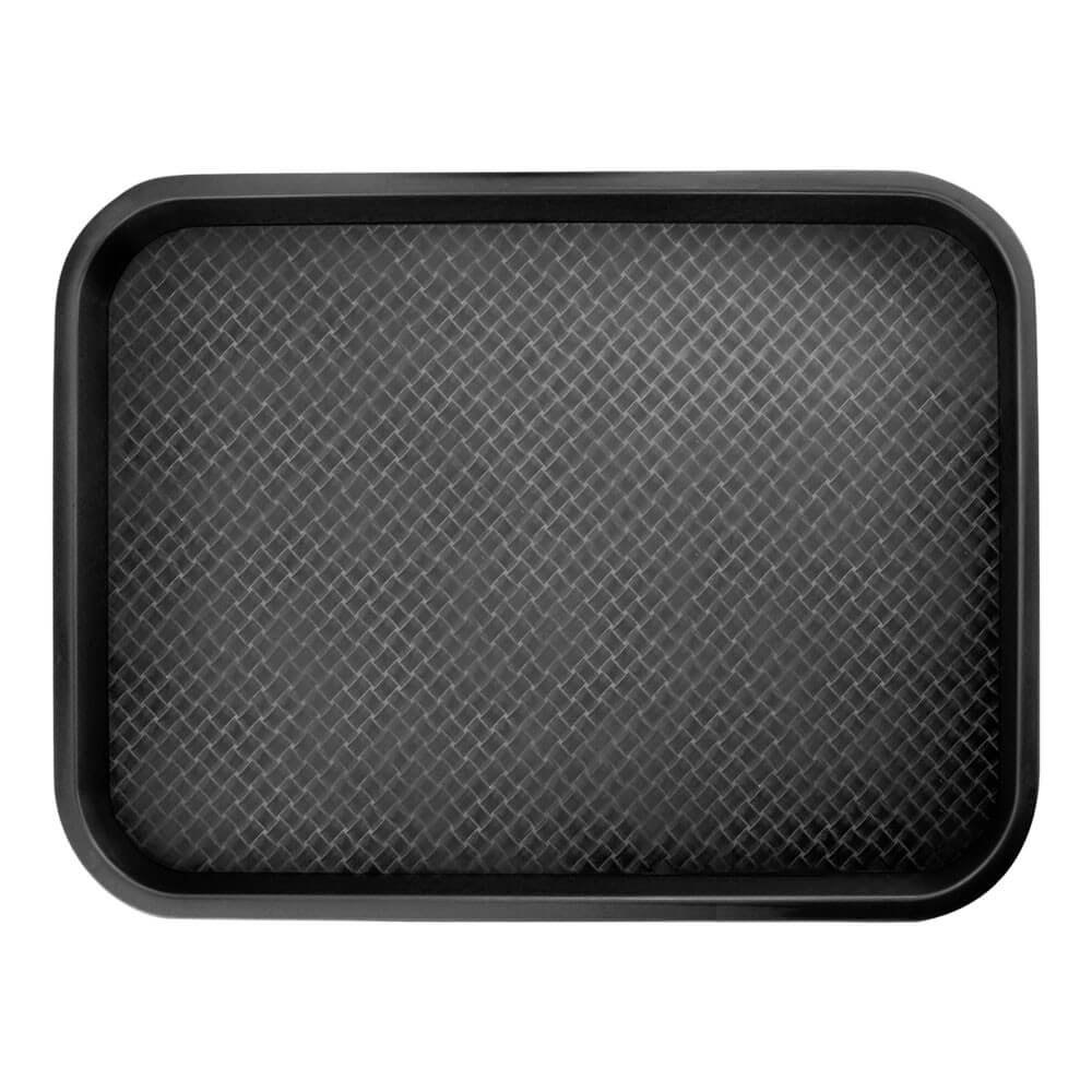 Square tray, black 30x40 cm