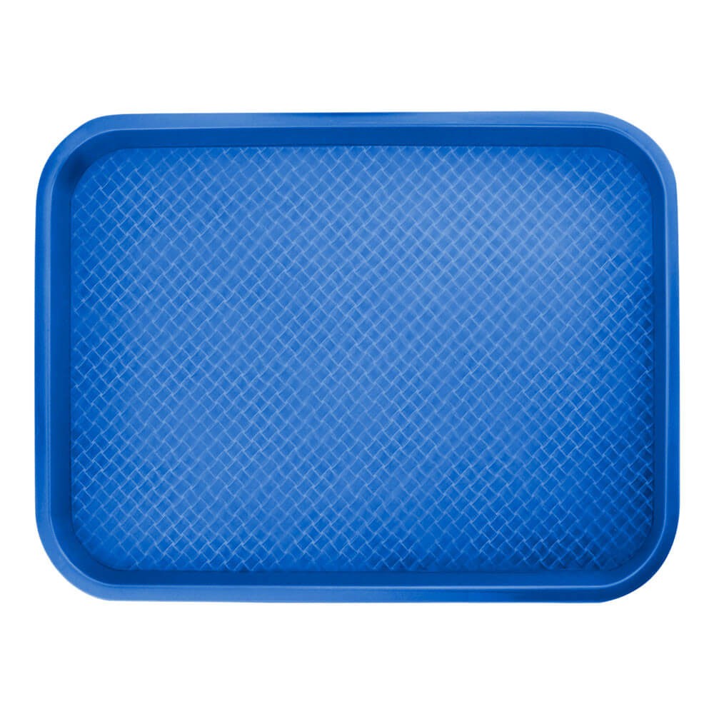 Square tray, blue 30x40 cm