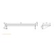 Stainless steel console hanging shelf 600