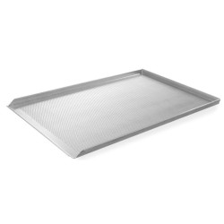 Aluminium tray perforated 600x400 