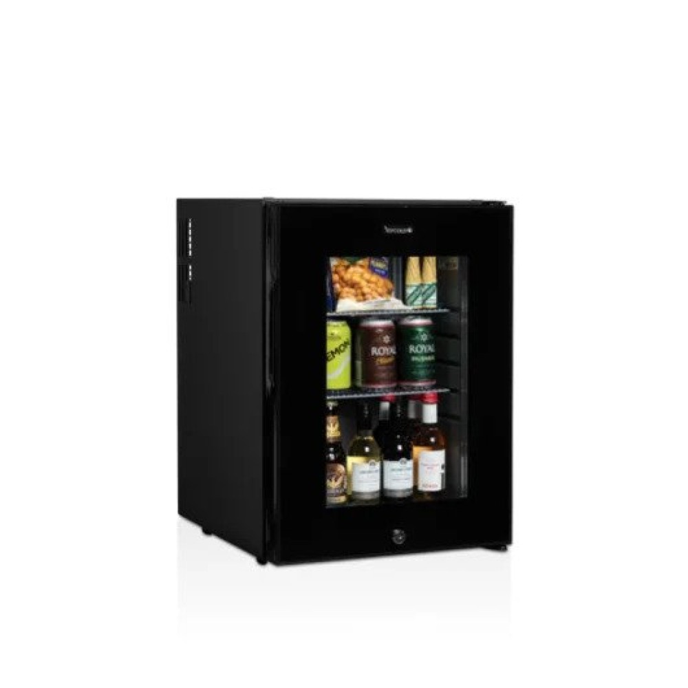 Mini bar 35 liters with glass door