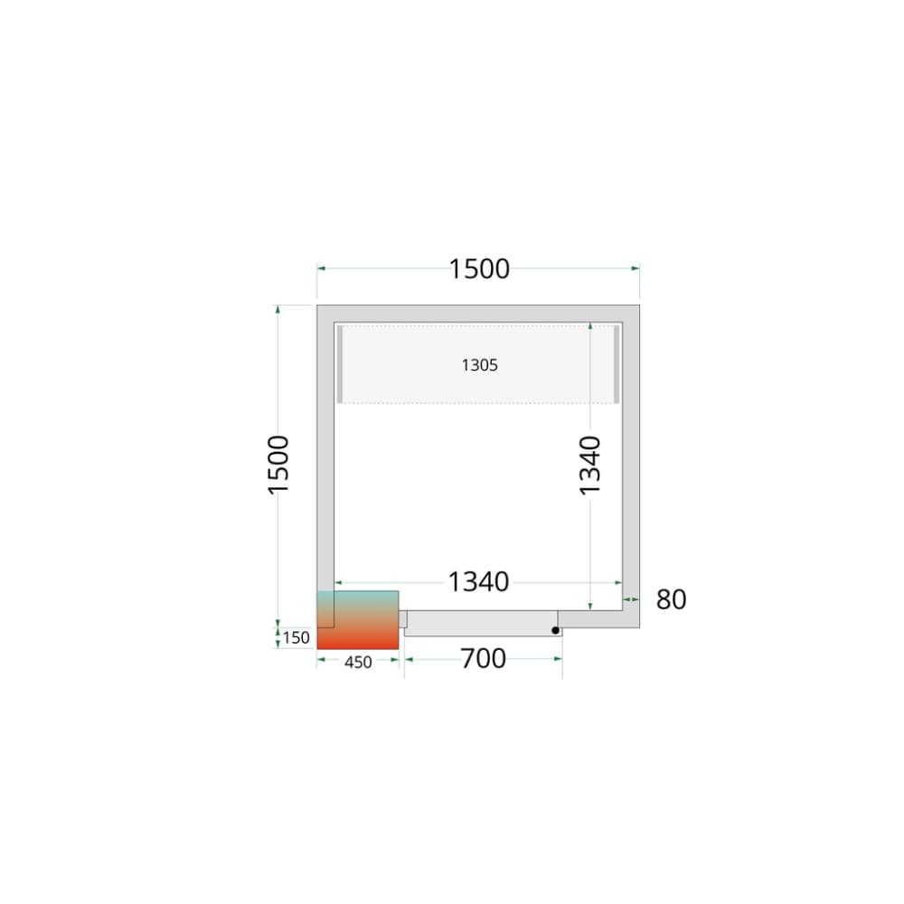 Shelf Rack System Kit CRPF1515