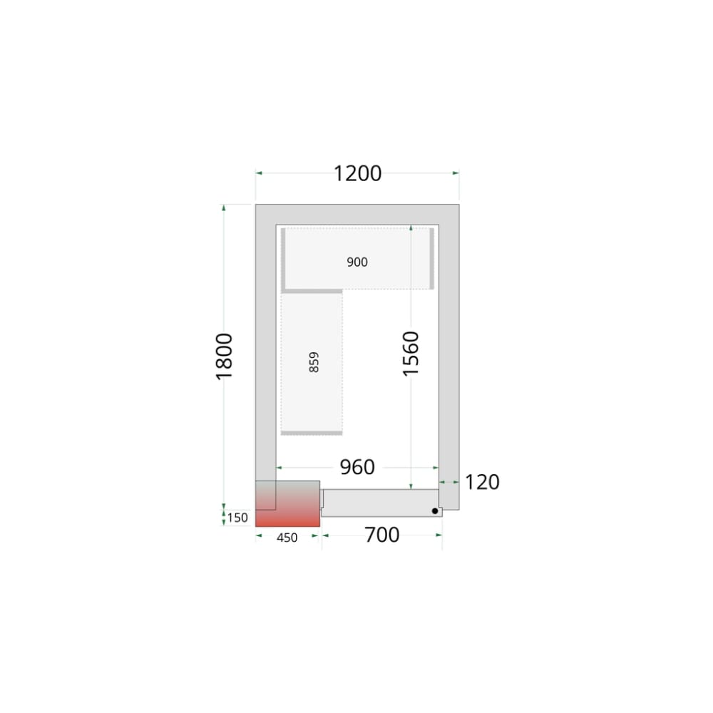 Shelf Rack System Kit CRNF1218