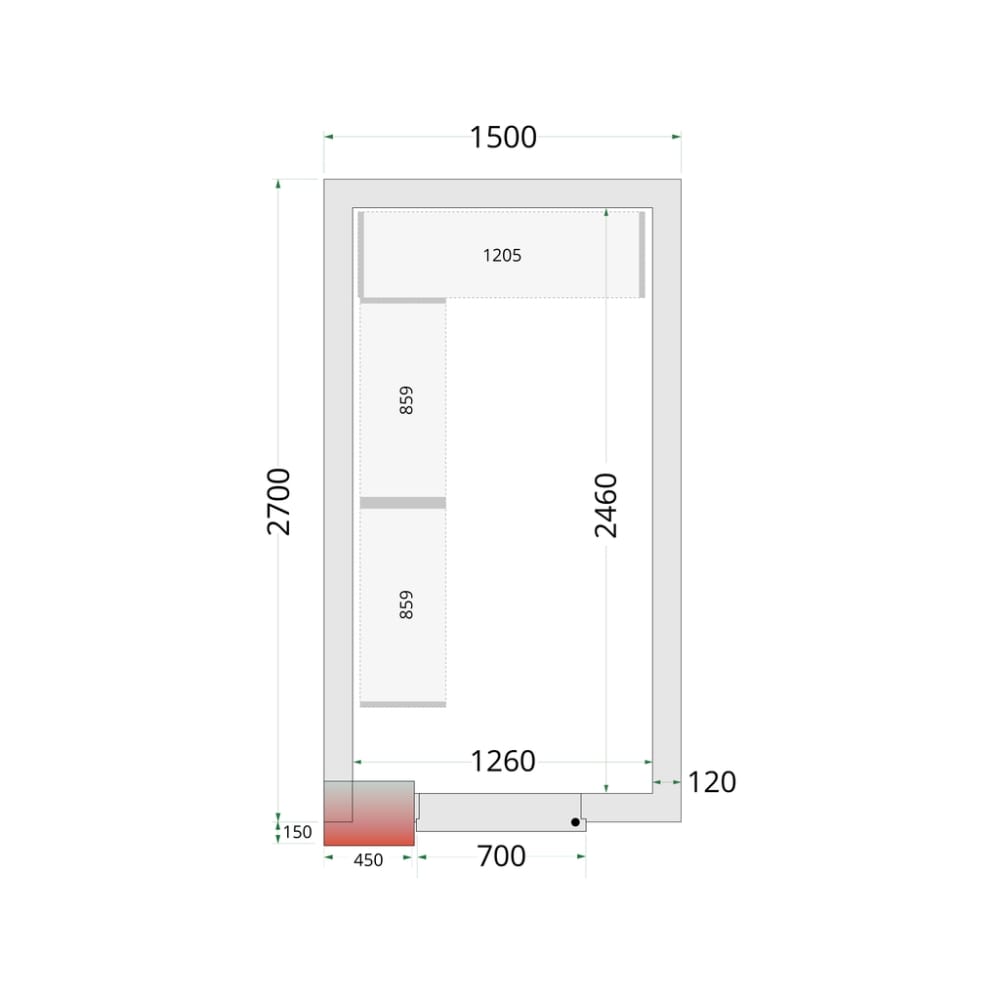 Shelf Rack System Kit CRNF1527