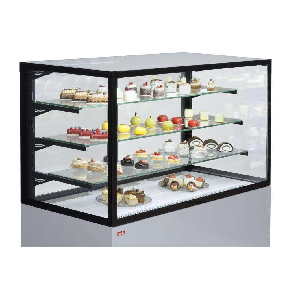 Patisserie showcase CUBE II 1500