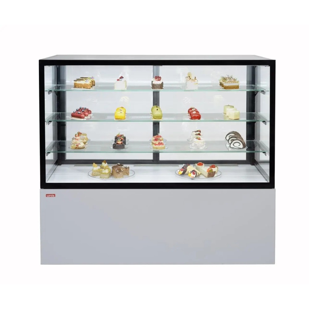 Patisserie showcase CUBE II 1500