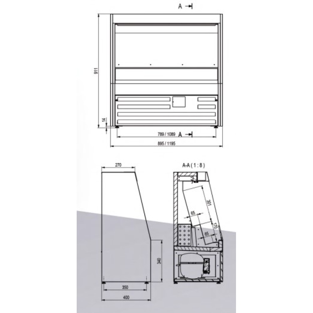 Impulse showcase DRINKCOOLER 1200