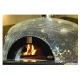 Wood and gas pizza oven ROTATING100