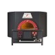 Wood and gas pizza oven ROTATING100