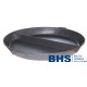 Paella pan D-800 mm with 2 partitions