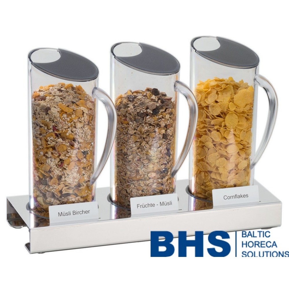 Brokastu dispensers 3x1.5 litri