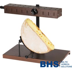 Raclette grill for 1/2 cheese