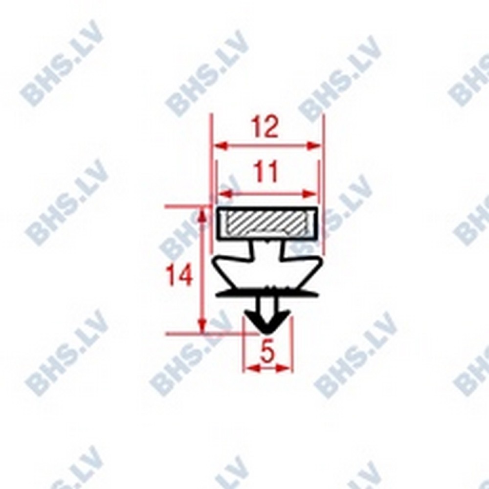 DOOR GASKET RONDA 585x425 mm