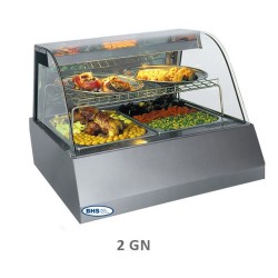 Heated display case KENTUCKY HOT 2GN self-service