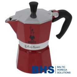 MOKA EXPRESS 3 CUPS RED