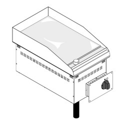 Drop-in elektriskais grils DFTC35E2