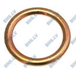 ROUND COPPER GASKET ø22x16.5x2.2 mm