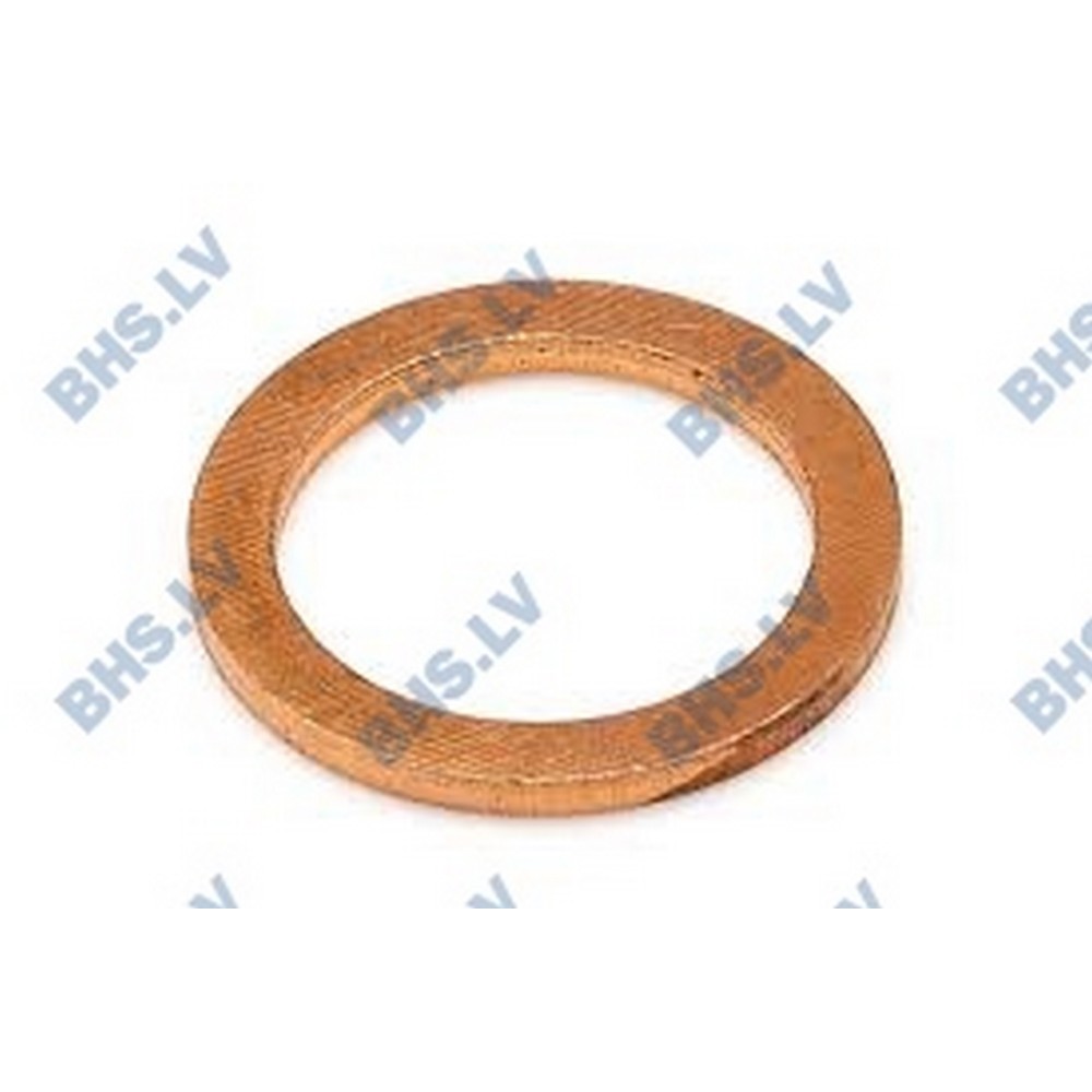 COPPER FLAT GASKET ø16x12x1.5 mm