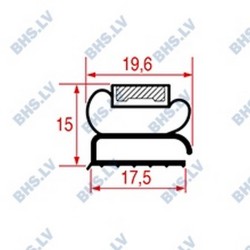 MIDDLE EDGED GASKET 1560x660 mm