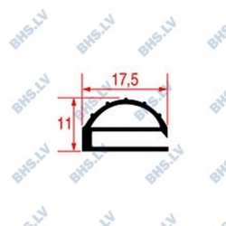 GASKET MIDDLE-EDGED L2010 LENGTH 2300 mm