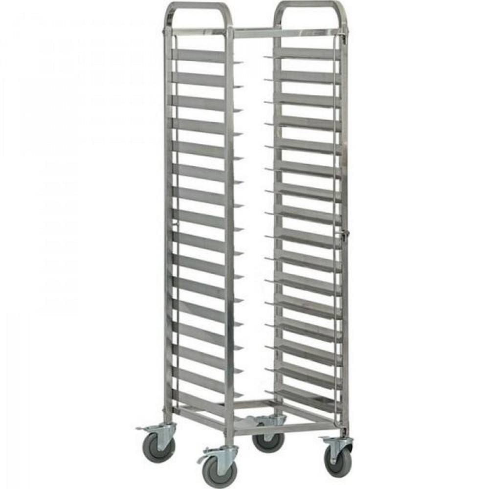 Trolley for trays GN2/1