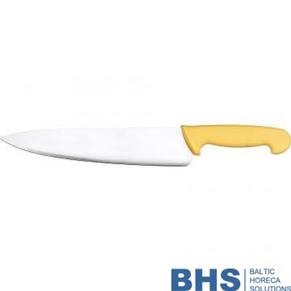 Kitchen knife yellow 250 mm