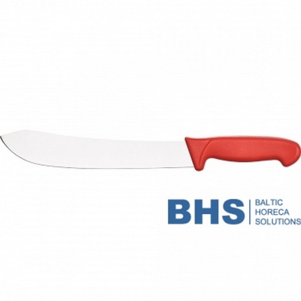 Butcher knife 250 mm red