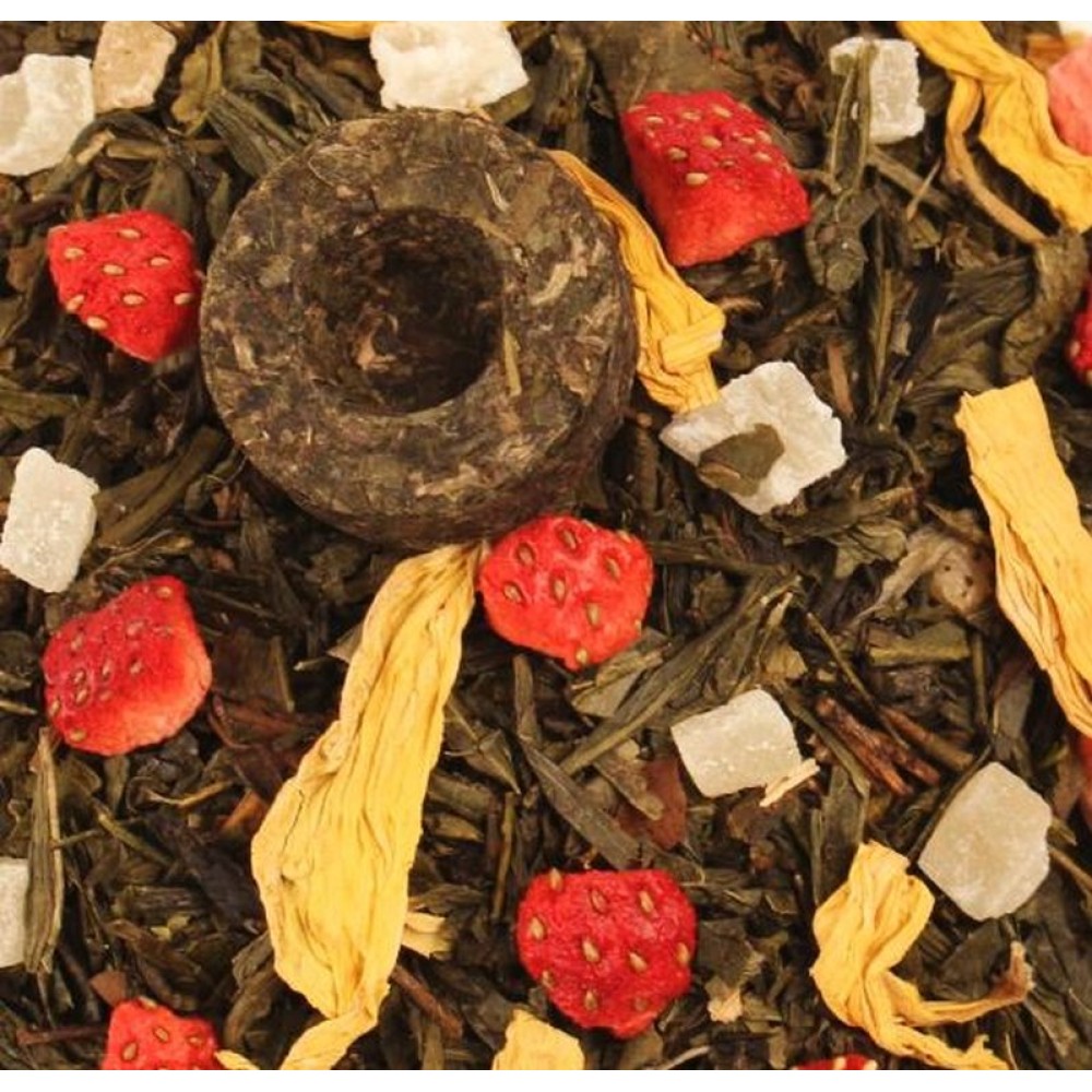 8 treasures of Shaolin green tea 100gr