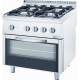 Gas stove with convection oven 20.5/7 kW