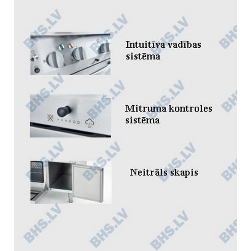 Electric cooker with oven 15.6/7.0 kW