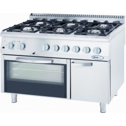 Cuisinière à gaz 32.5/6 kW