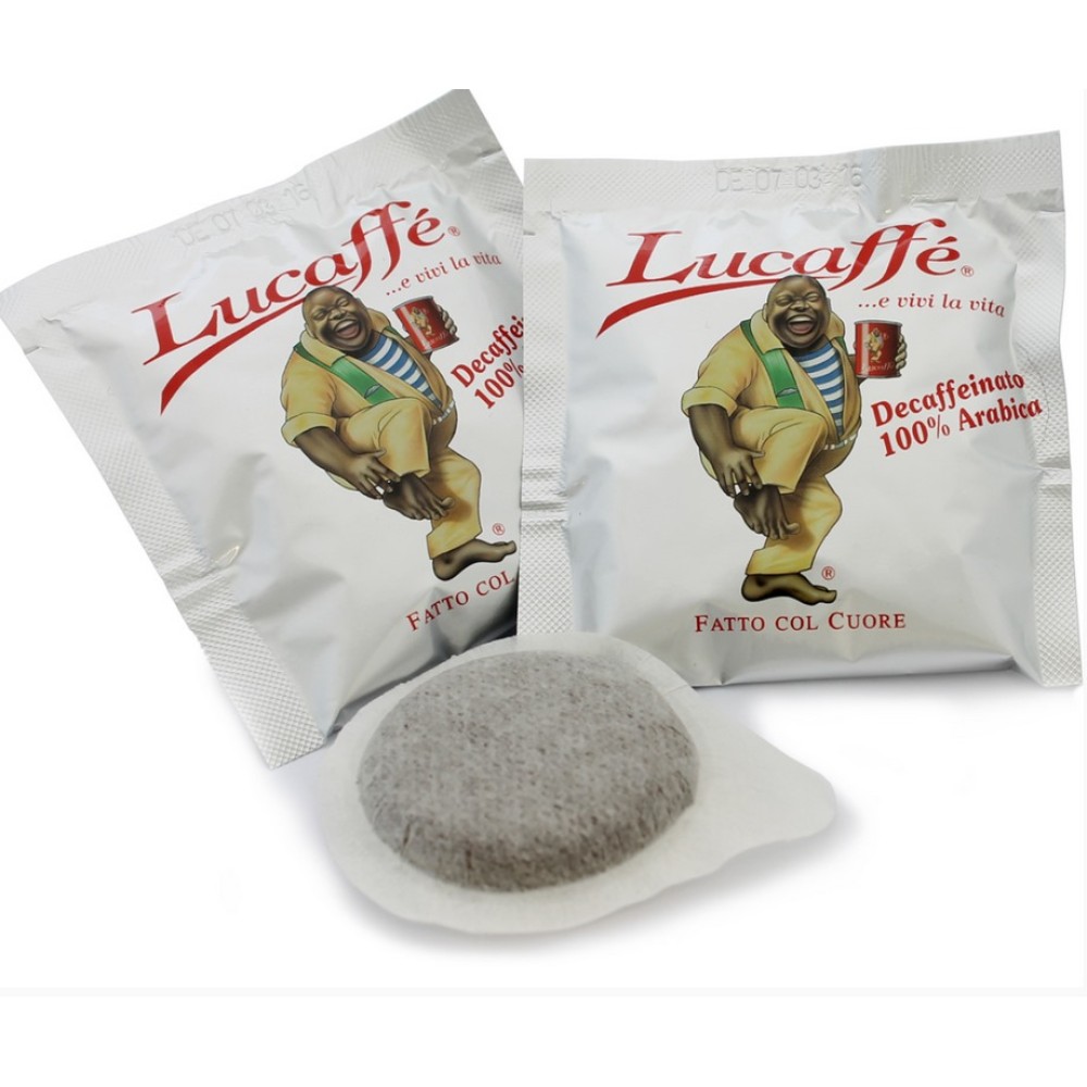 LuCaffe  Дозированный кофе Decaffeinated (18x7 г)