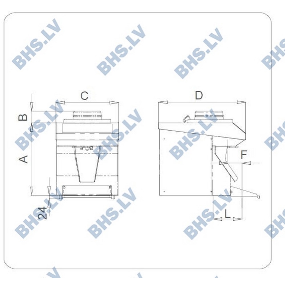 Electronical batch freezer BTX150A