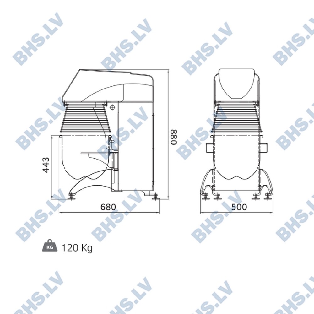 Planetary mixer BULL20