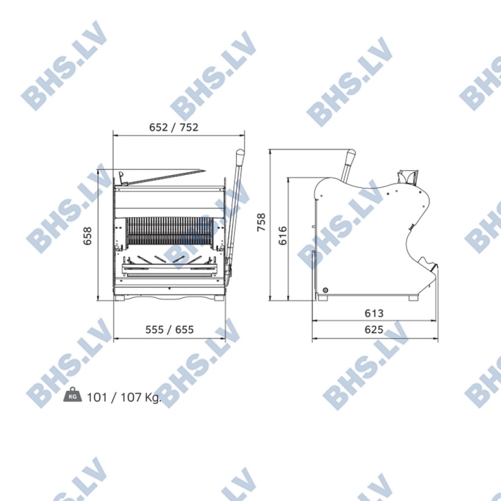 Bread slicer MG-C52