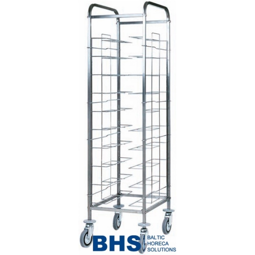 Universal trolley for 10 trays