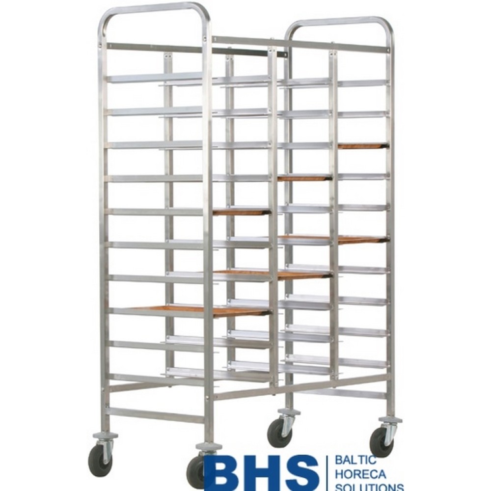 Reinforced trolley for 30 trays