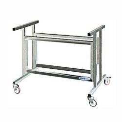 Inox stand on wheels