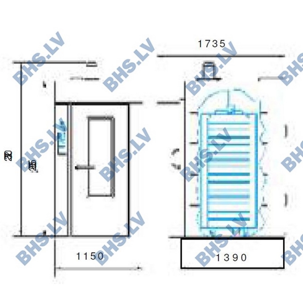 Gas rotating oven E5/T5 Classic