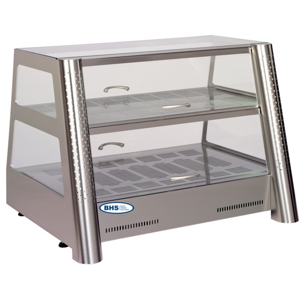 Vitrine chaude ELBE Inox