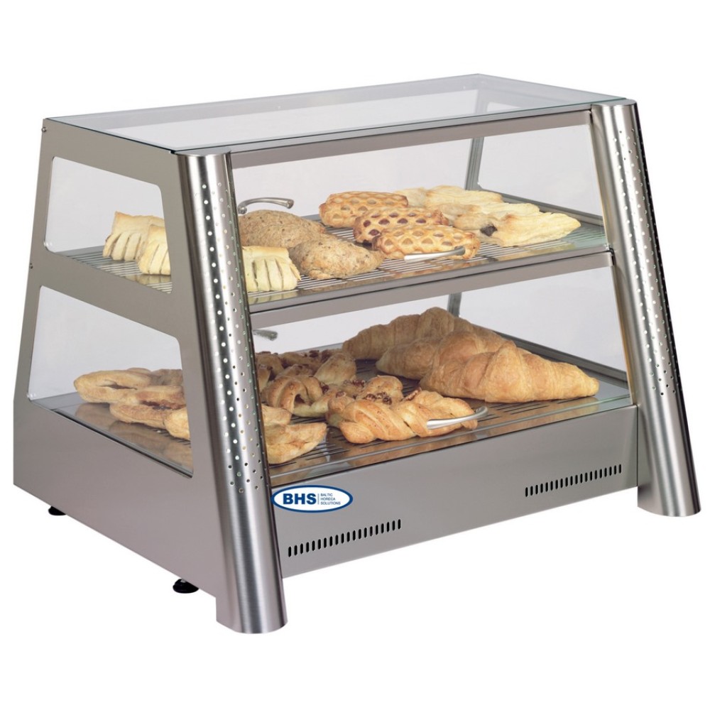 Vitrine chaude ELBE Inox