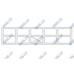 Cooling counter P414 2130 mm